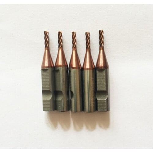4 teeth carbide 2.0mm end milling cutter for V8/X6 key cutting machines(5pieces/lot)