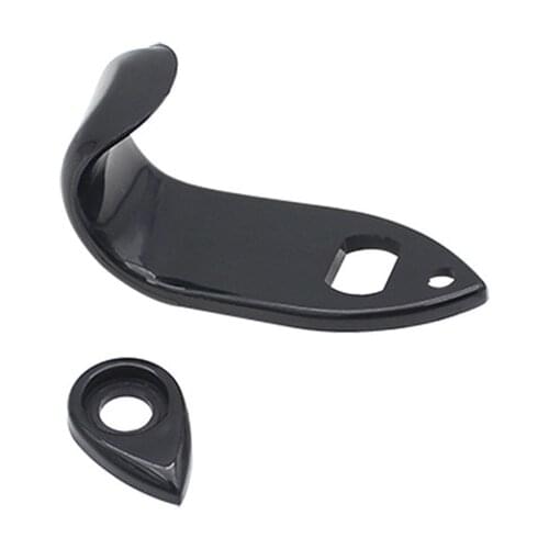 ABS Plastic Saxophone Thumb Hook Rests Thumb Supports with Washer for Alto/Soprano/Tenor Sax Woodwind Instrument Parts