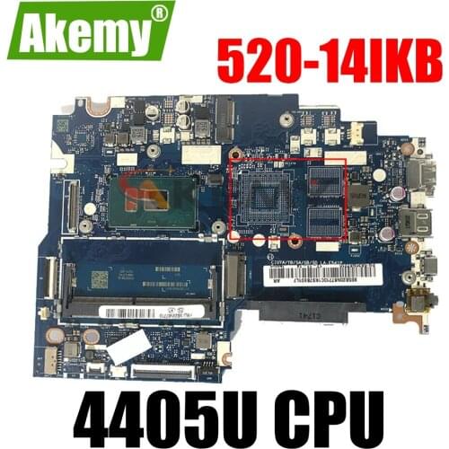 Brand new CIUYA/YB/SA/SB/SD LA-E541P motherboard for Lenovo Flex 5-1470 Yoga 520-14IKB Motherboard 4405U CPU DDR4 100% test OK