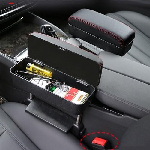 Car Armrest Box Adjustable Pad Center Console Suppor Refit Car Central Lift Armres Storage Organizer Box Auto Accessories