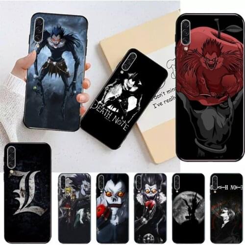 Death Note Ryuk kira Phone Case For Samsung A20 A30 30s A40 A7 2018 J2 J7 prime J4 Plus S5 Note 9 10 Plus