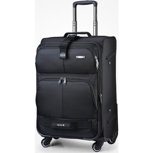 New Men Business 20/24/28 inch Multi-pocket Rolling Luggage Women Multifunction Scalable Travel Suitcase high quality travel bag