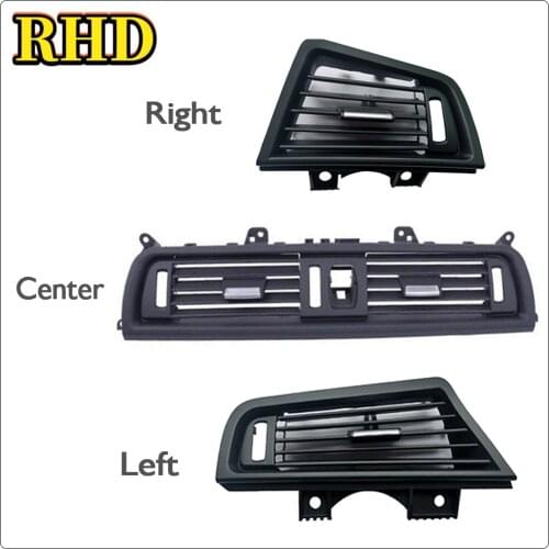 For BMW 5 Series F10 F11 F18 520i 523i 525i 528i Car Front Central Air Conditioning Vent Grille Outlet Panel RHD Car Styling
