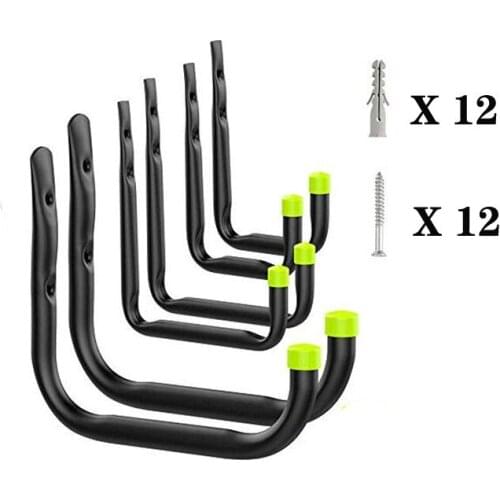 Garage Storage Hook Large and Small Square Hook Storage round Hook Warehouse Car Storage Hook All Kinds of Iron Hook Bracket