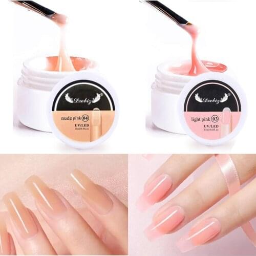 New Arrival Dxebig Nail Gel Phototherapy Extension Gel Set Extension Gel Nail Art Accessories 15ML TSLM2