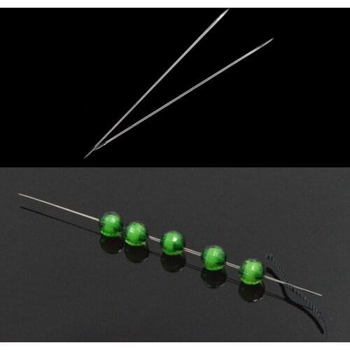 10 Pcs Big Eye Curved Beading Threading Needle DIY Bracelet Jewelry String Pins Needles For Beads Earring Jewelry Findings
