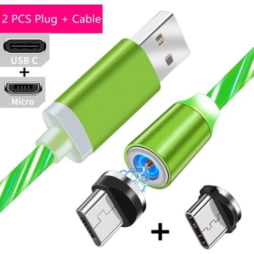 Asus Zenfone Luminous Magnetic Type C Charger Micro USB Charge Cable For Samsung Xiaomi Redmi 9 Note 8 huawei P40 Honor 10i 20s