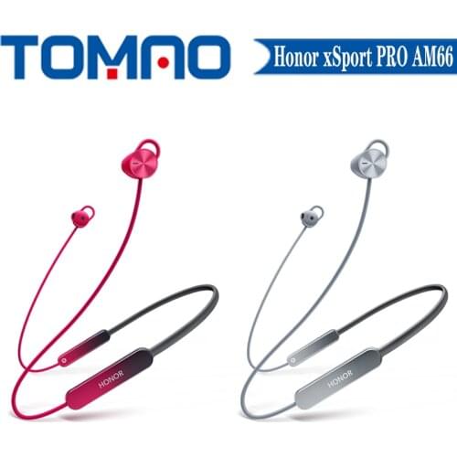 Original Official Honor xSport Pro AM66 Outdoor Sport Bluetooth Earphone With Mic Neckband Earphones