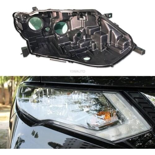 Headlight Base For Nissan X-Trail 2017 2018 2019 Headlamp House Car Rear Base Front Auto Headlight Back House