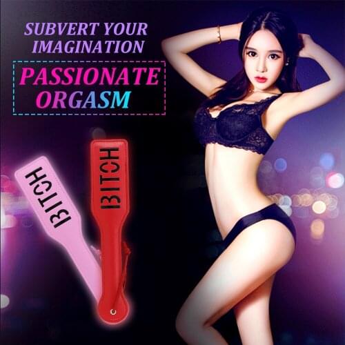 EXVOID Sex Shop Foreplay Slave Tool Adult Products Sexy SM Bondage Exotic Toys Sex Toys for Couples Flirting Spank Beat Paddle