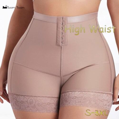 Double Compression Power Shaping Shorts BBL Post Op Surgery Supplies Skims Kim Kardashian Jeans Woman High Waist Butt Lifter