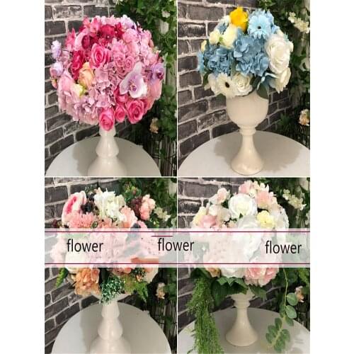 Wedding Supplies, Wedding Arrangement Props, T-Roman Column Decoration, Fake flowers, Artificial Flower Decoration