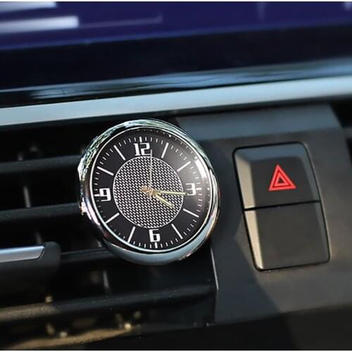 Universal Car Clock Mini Automobiles Internal Stick-On Digital Watch Auto Clock Dashboard Digital Clock Accessories