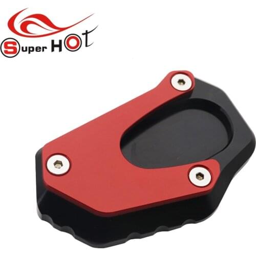 For SUZUKI Vstrom V-Strom DL 1050 XT 1050XT 2020 2021 Accessories CNC Kickstand Side Stand Extension Support Base Enlarger Plate