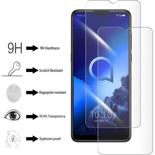 Tempered Glass For Alcate 3L 2019 Glass 9H 2.5D Protective Film Explosion-proof Clear LCD Screen Protector Phone Cover