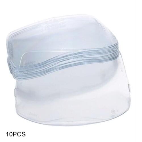 10PCS 526000 Standard Outer protection plates/glass for Speedglas 9100V/9100X Series Welding Helmets
