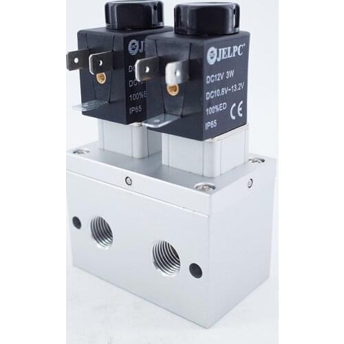 4 way 2 position Oxygen generator solenoid valve G 1/4" 12V 24V 220VAC JEL-MP-08/ZDKR control diaphragm valve for oxygen machine