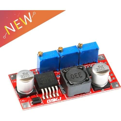 5Pcs LM2596 DC-DC Step Down CC CV Power Supply Module LED Driver Battery Charger Adjustable LM2596S Constant Current Voltage