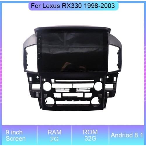 9'' Android 8.1 2G+32G Car Navigation Radio For Lexus RX330 1998-2003 GPS Navigation Video Headunit Player