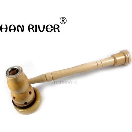 Wooden navel acupuncture moxibustion therapy gourd box of portable moxibustion with moxa leaf moxibustion apparatus of gynecolog