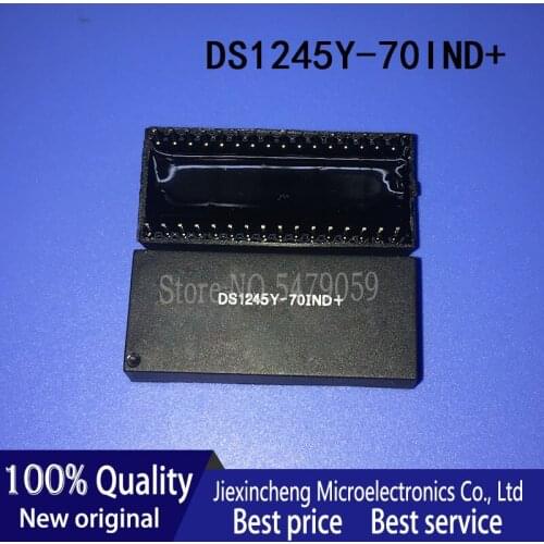 DS1245Y-70IND+ DS1245Y-70IND IC NVSRAM 1M PARALLEL 32EDIP New original 4pcs/lot