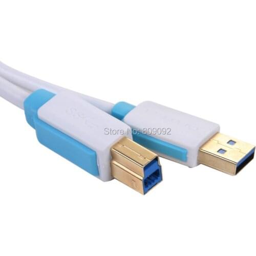 SuperSpeed USB 3.0 Male to USB3.0 Type B Male BM Extension Printer Adapter Cable Cord For Printer PC