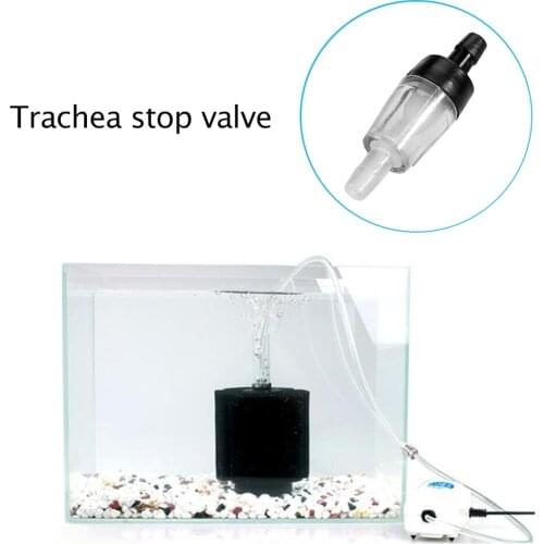10pcs Oxygen Pump Tracheal Check Valve Home Fish Tank Aquarium Non Return Check Valve Air Increasing Pump Accessories