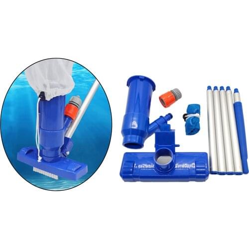 Pool Vacuum Head Kit with A Filter Bag Pool Jet Cleaner for Ground Swimming Pools Spa Cleaning Supplies Accessories US Plug