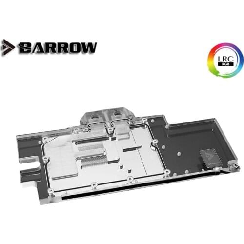 Barrow Full Coverage GPU Water Block For Colorful IGame RTX2080Ti/RTX2070 Vulan X OC, 5V ARGB 3PIN AURA SYNC BS-COI2080T-PA