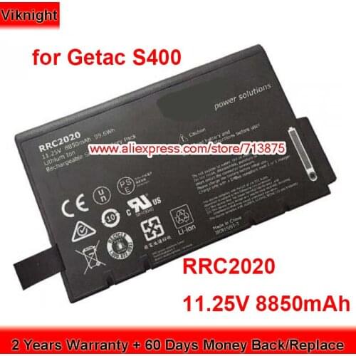 Brand New RRC2020 Battery ME202EK for Getac V100 V1010 V200 X500 ME202A BP3S3P2200-L 11.25V 8850mAh 99.6Wh