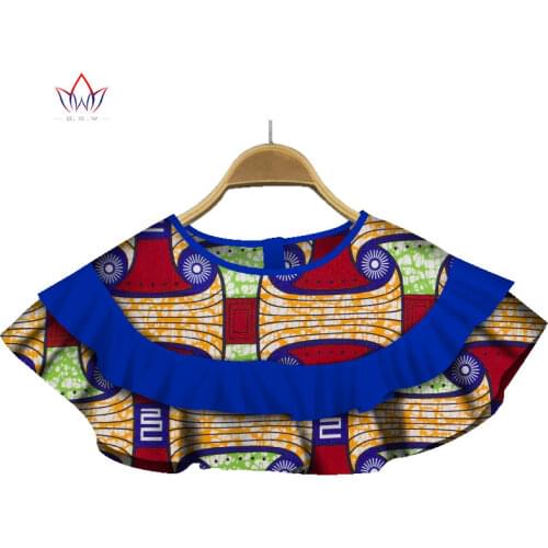 BRW African Print Collar For Women Clothing Accessories African Ankara Print Fabric Chokers Necklaces Collar For Sweater WYb241