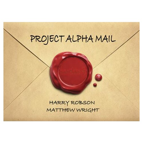 Project Alpha Mail (DVD+Gimmick) by Harry Robson and Matthew Wright Mentalism Magic Tricks,Illusions,Close up,Fun,Street Magia
