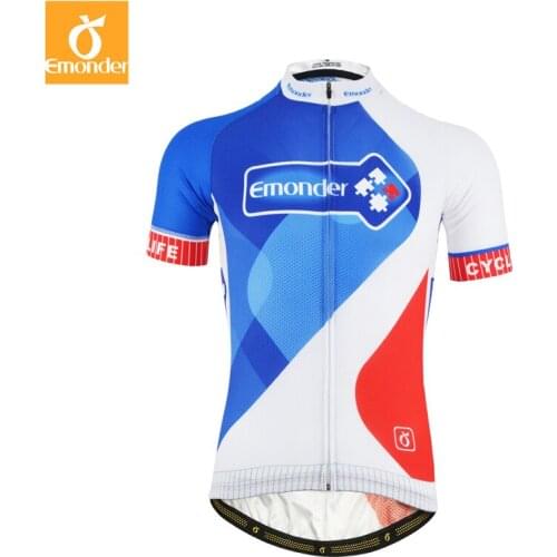 EMONDER Cycling Short Jersey 2021 Pro Team Men MTB Road Bicycle Clothing Bike Wear Clothes Short Maillot Roupa Ropa De Ciclismo