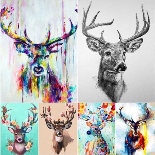 Diamond Mosaic Embroidery Animal Deer Full 5d Diamond Painting Cross Stitch Kits Home Decor Art Picture Crafts Special Diy Gift