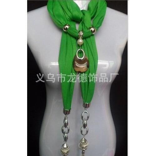 Free 2018 Adorn article scarf wholesale yakeli pendant scarf necklace scarf 24PCS