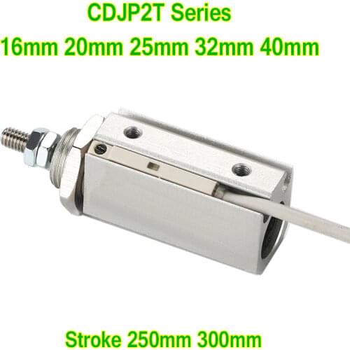 SMC type CJPT CJP22 Series Pin cylinder sing rod double acting mini pneumatic cylinder CJPT6-5D CJPT6-10D CJPT6-15D
