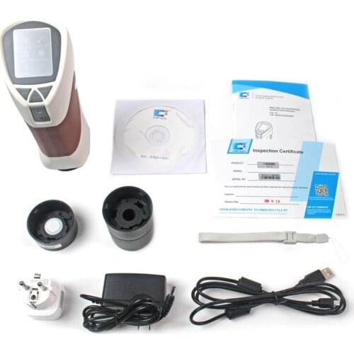 CS-10 8mm Portable Digital Colorimeter Meter Color Measurement Analyzer Difference Machine