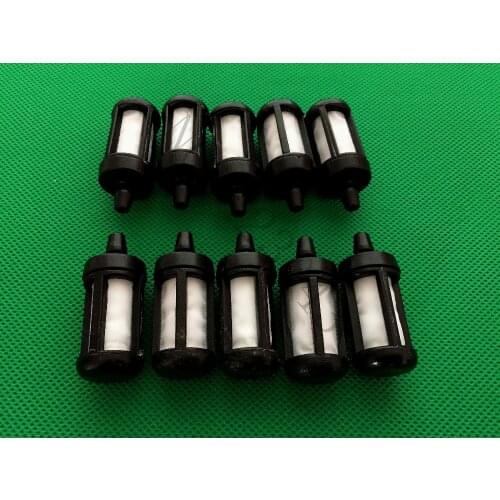 10PCS Chainsaw fuel filter for Stihl Honda Talon Whipper snipper Chain Saw Trimmer Brush cutter