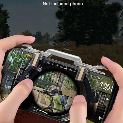 Mobile Game Fire Button Aim Key Phone Gaming Trigger For PUBG Rules Of Survival L1 R1 Shooter