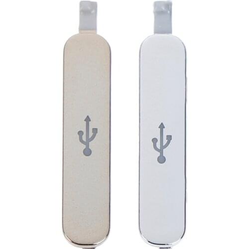 2pc USB Charge Port Flap Cover For Samsung Galaxy S5 Charge Port Dust Plug Mobile Cell Phone Dustproof Plug Replacement Hot