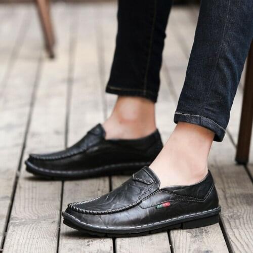 Leather black mens mens Sneaker Mens sneakers casual for wear causal sale leisure shoes fashion men sports sneaker Casual white