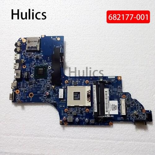 Hulics Original 682177-501 682177-001 For HP pavilion DV6-7000 DV6-7300 Laptop Motherboard UMA MB 48.4ST04.021