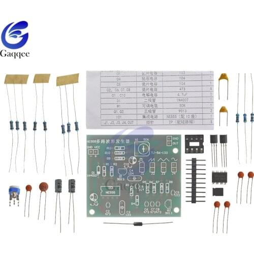 Square Wave NE555 Multi-channel Waveform Generator Module for Arduino DIY Kit