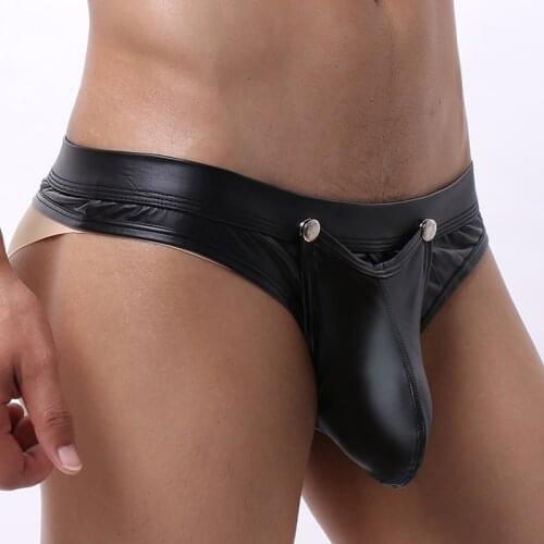 Gay Underwear Mens Breathable Underwear Briefs Jockstrap Bulge Pouch Knickers Thongs Sissy mens thongs and g strings Jockstrap