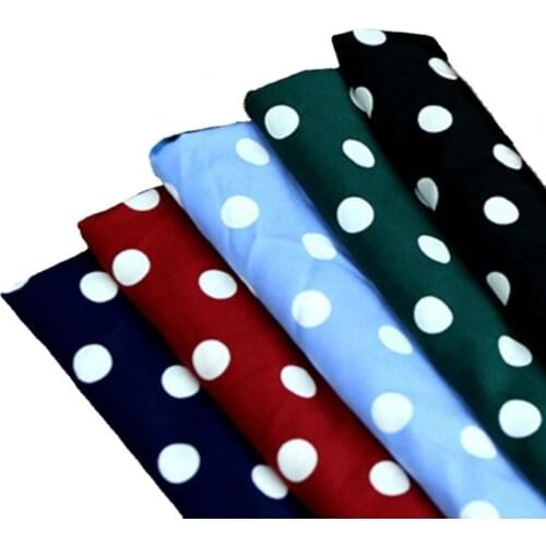 Stretch Dot Chiffon Fabric Japanese And Korean Decorative Polka Dress Shirt Fashion Clothing Chiffon Fabric