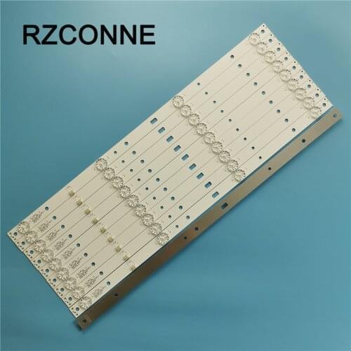 LED Backlight strip 4 lamps for Lehua 49'' TV 49AX3000 JS-D-JP4910-041EC(60517) E49DU1000