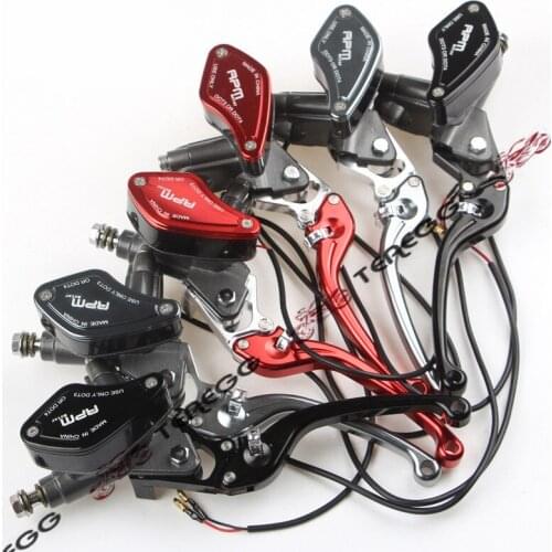Universal Electric motorcycle modification Adjustable Handle clutch Brake Pump Master For HONDA Yamaha Kawasaki Brake