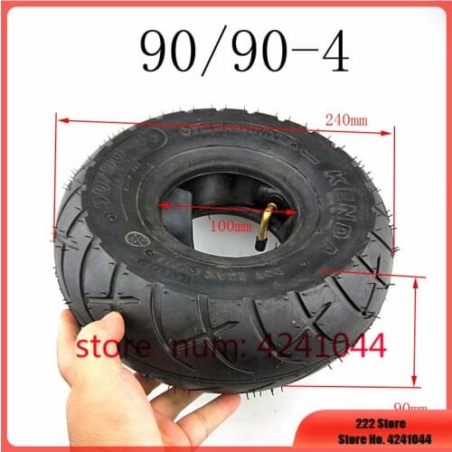 High Quality 90/90-4 3.00-4 Gas/Electric Scooter Tires and inner tube 10 inch On-road Tyres (Scooter Parts & Accessories )