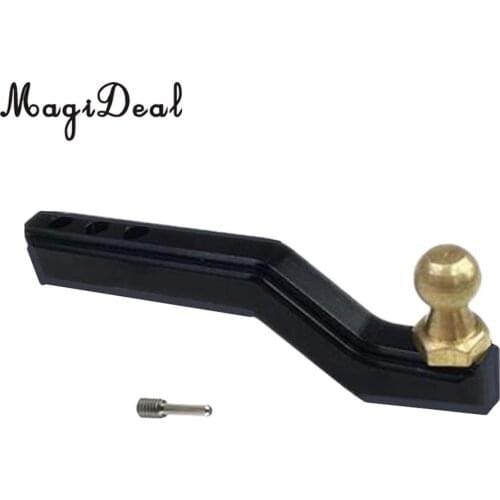 1Pc Metal Trailer Drop Hitch Receiver for 1/10 RC Traxxas -4 TRX4 Trail Crawler Truck Replacement Parts