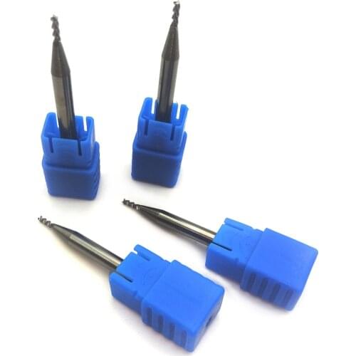 2.5mm Alloy Coating Tungsten Steel Tool By Aluminum Cnc Maching 3 Blade Endmills Top Milling Cutter Wood Milling Cutter